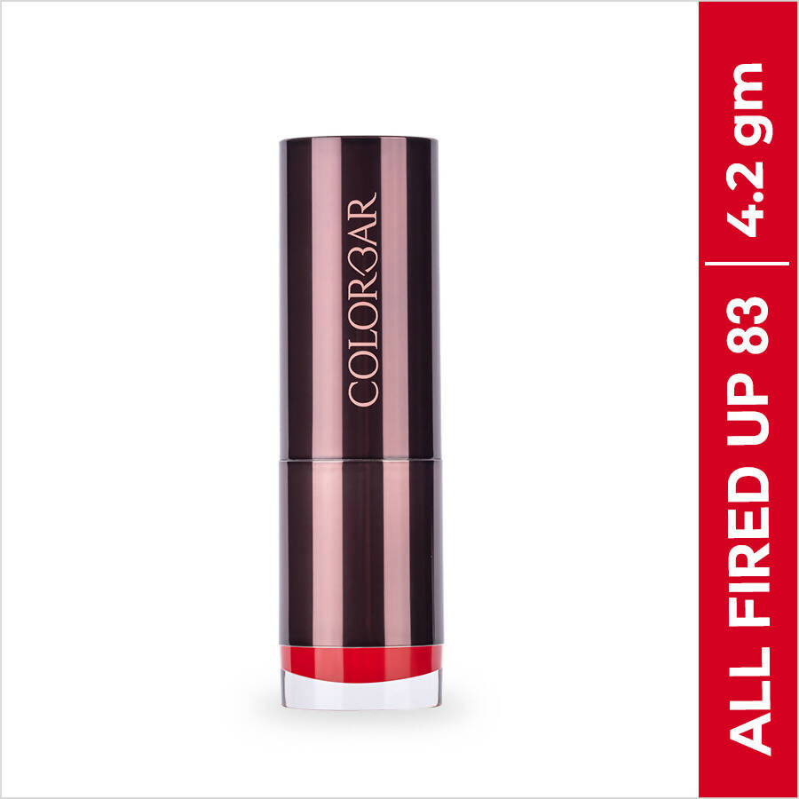 Colorbar Velvet Matte Lipstick All Fired Up 1 - Distacart