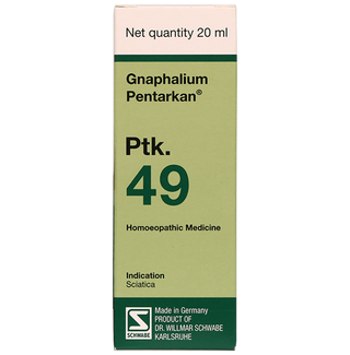 Dr. Willmar Schwabe Germany Gnaphalium Pentarkan Ptk. 49 Drops - Distacart