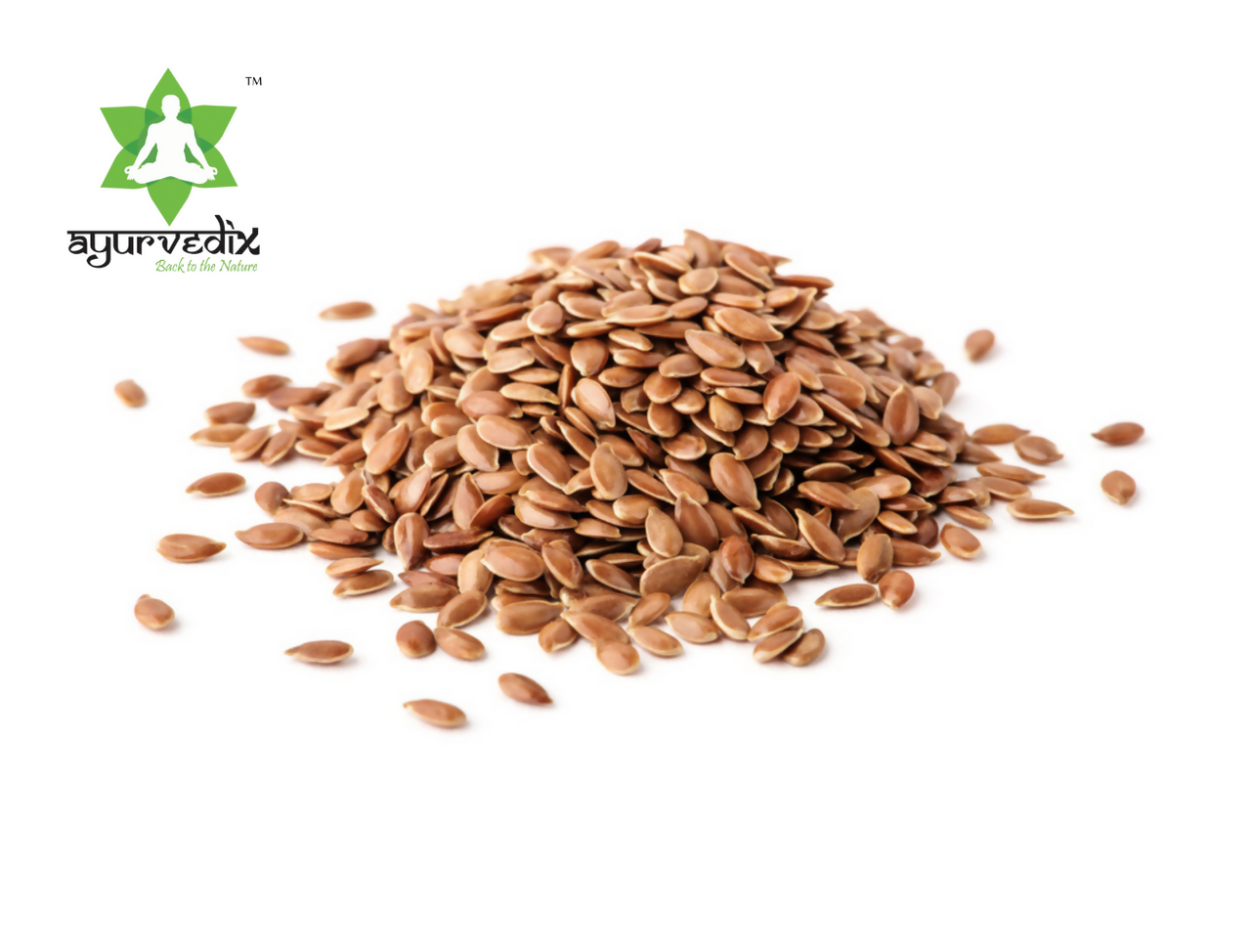 Ayurvedix High-Quality Flax Seeds - Distacart