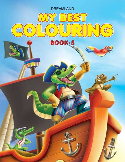 Dreamland My Best Colouring Book - 5 - Distacart