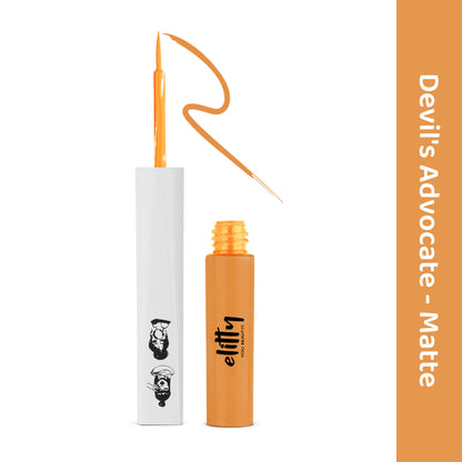 Elitty Eye Gotta Feeling - Pop Eyeliner Matte -Devil's Advocate-Orange - Distacart