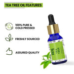 Thumbnail for Rey Naturals Tea Tree Oil for Hair, Skin and Face Care - Distacart