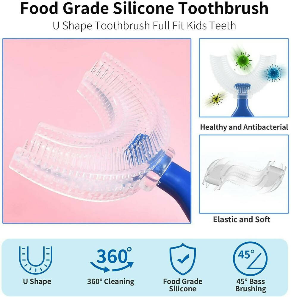 Tekme U Shaped Toothbrush For Kids - Distacart