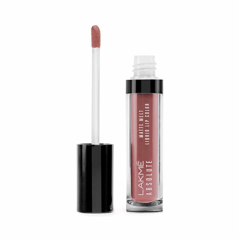 Lakme Absolute Matte Melt Liquid Lip Color-Nude Hit