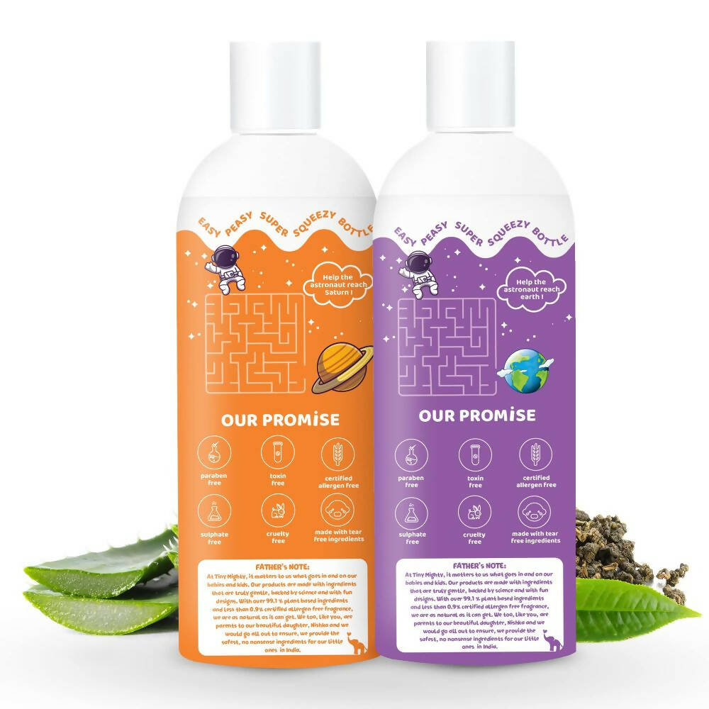 Tiny Mighty Kids Body Wash & Shampoo Combo - Distacart