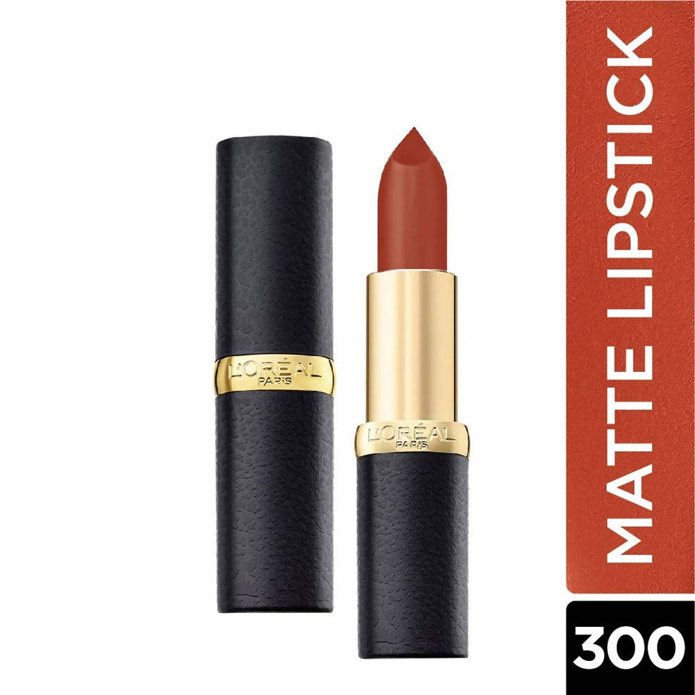 L'Oreal Paris Color Riche Moist Matte Lipstick - 300 Flaming Cloud - Distacart