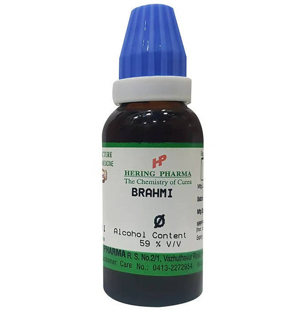 Hering Pharma Brahmi Mother Tincture Q - Distacart