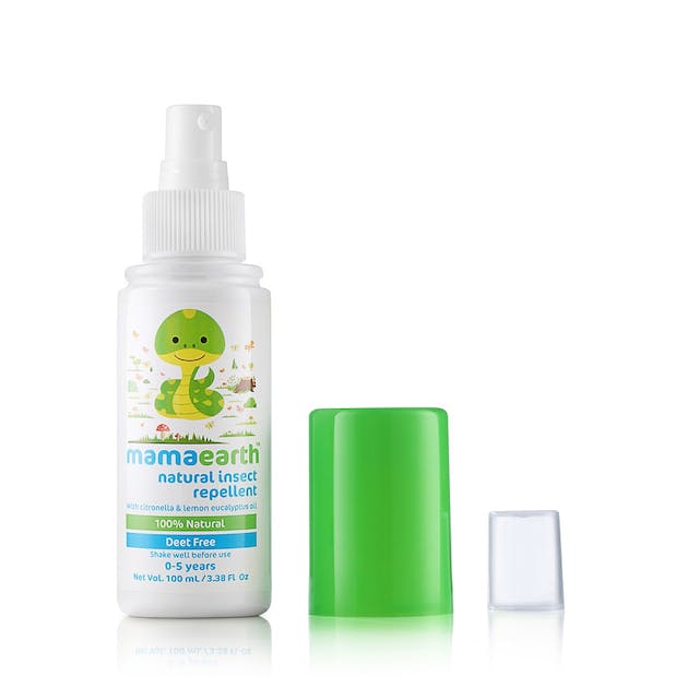 Mamaearth Natural Mosquito Repellent with Citronella & Lemongrass Oil - Distacart