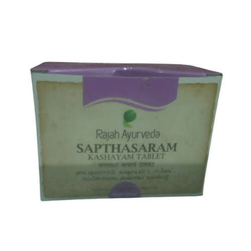 Rajah Ayurveda Sapthasaram Kashayam Tablets - Distacart
