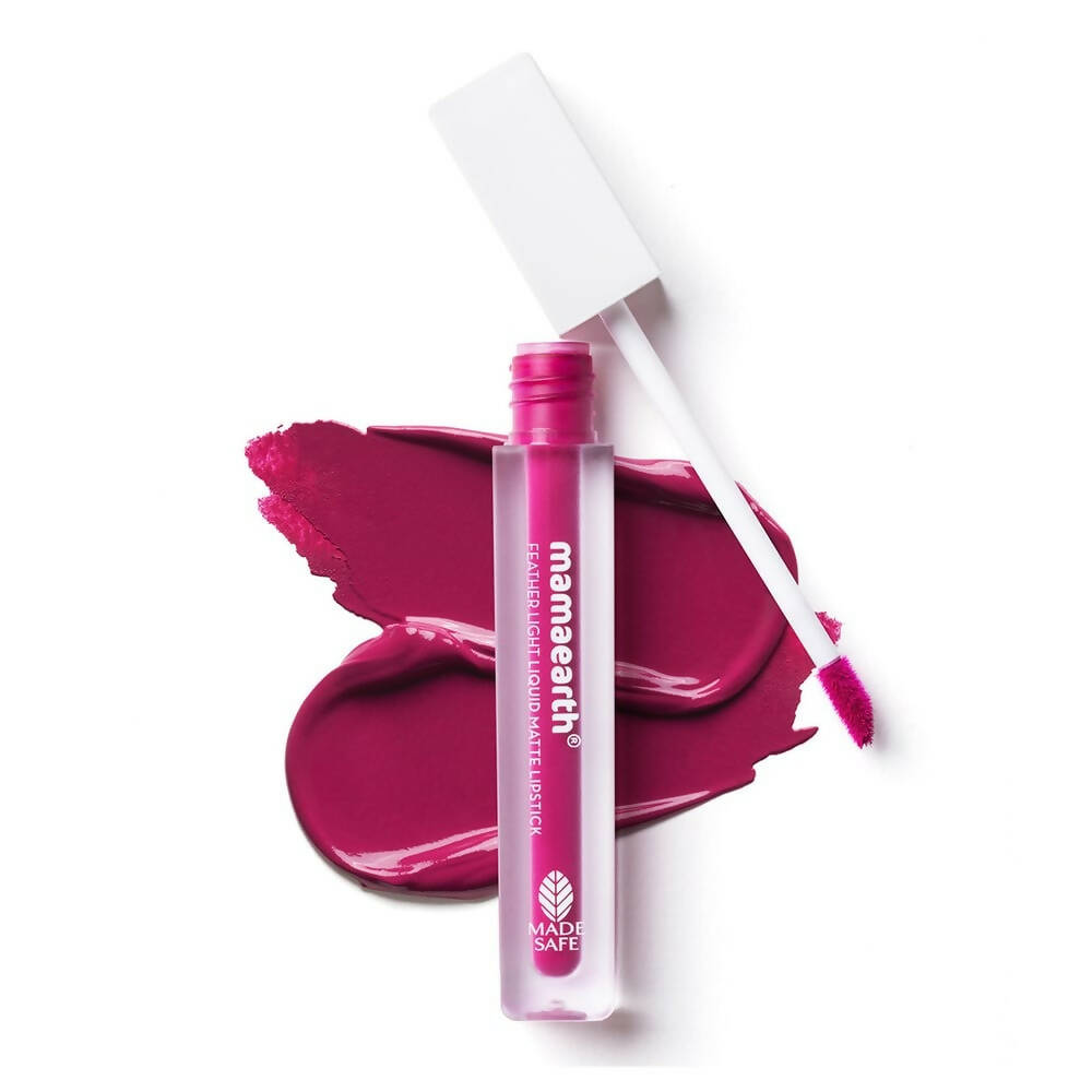 Mamaearth Feather Light Liquid Matte Lipstick - Pink Orchid - Distacart