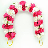 Thumbnail for Pink & White Rose Gajra