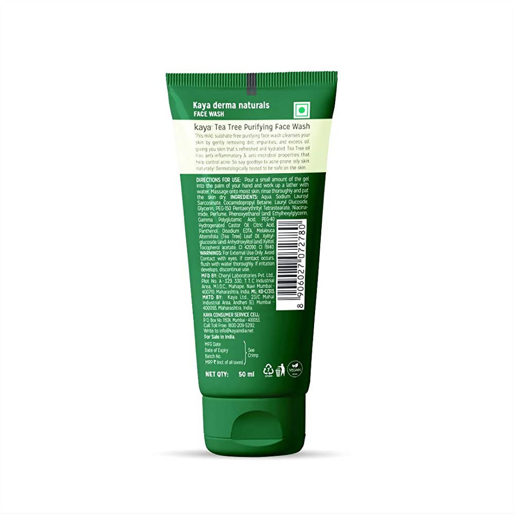 Kaya Tea Tree Purifying Face Wash