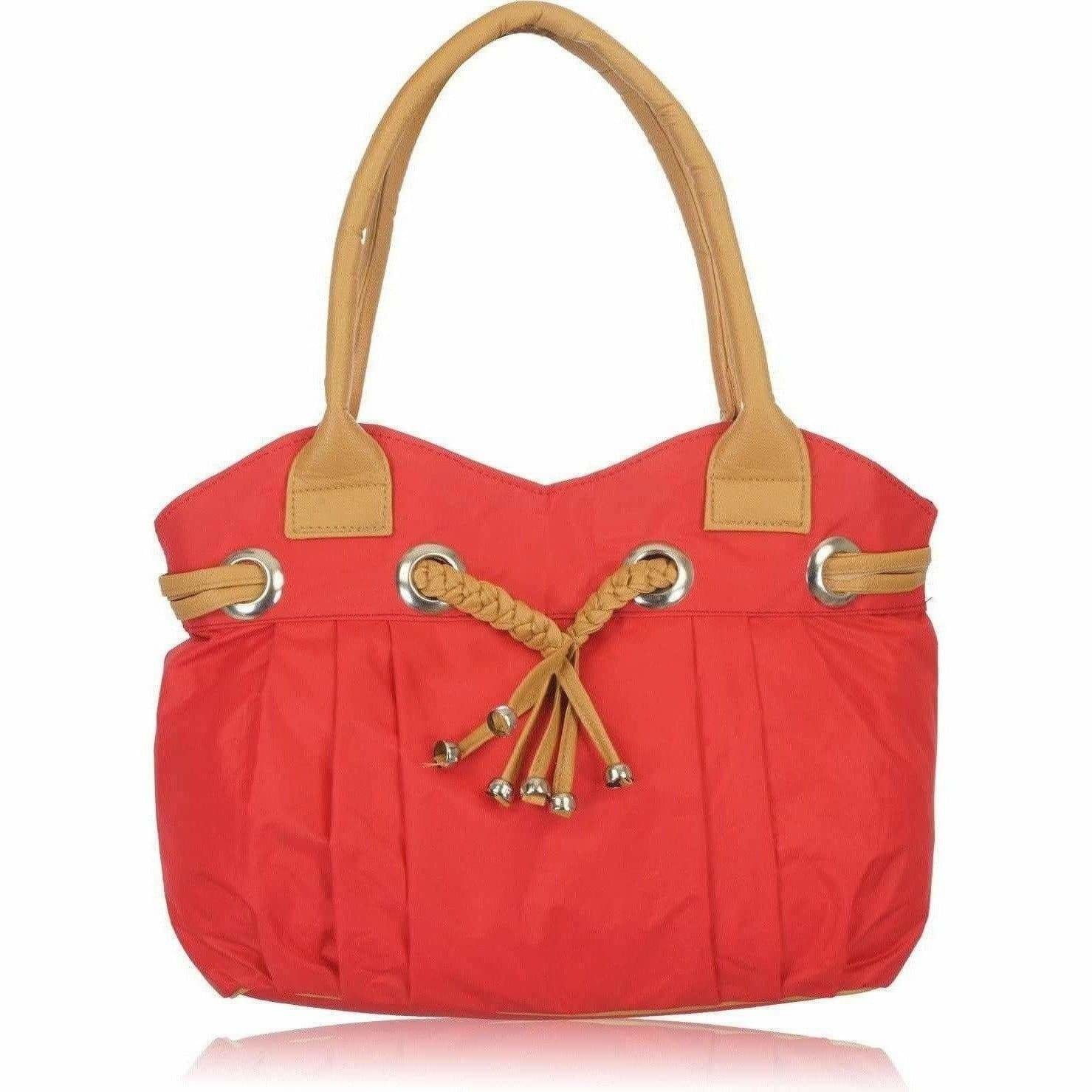 Hand-held Bag  (Red) - Distacart