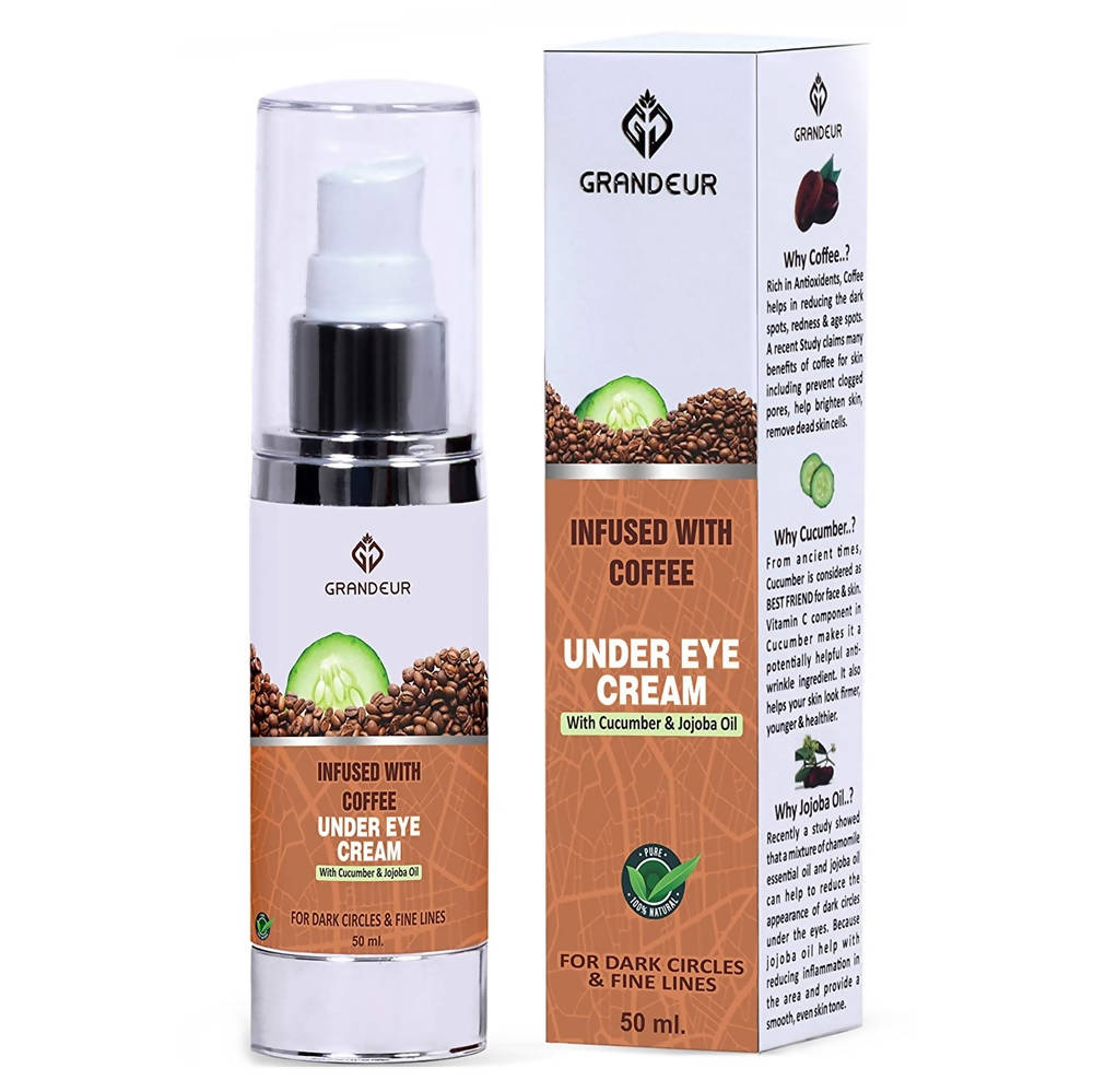 Grandeur Under Eye Cream Infused With Coffee