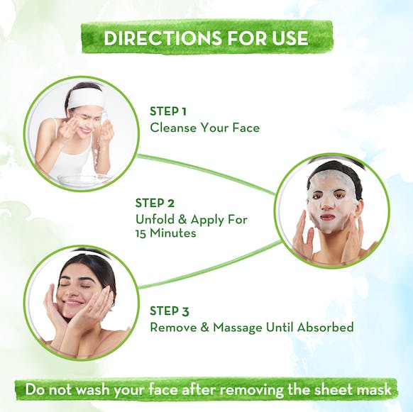 Mamaearth Rice Water Bamboo Sheet Mask - Distacart
