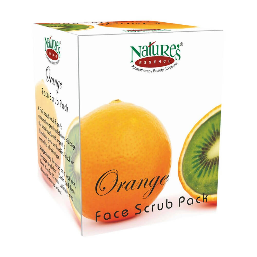 Nature's Essence Orange Face Scrub Pack - Distacart