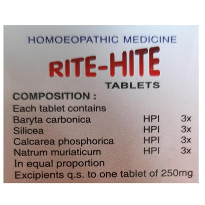 SBL Homeopathy Rite-Hite Tablet