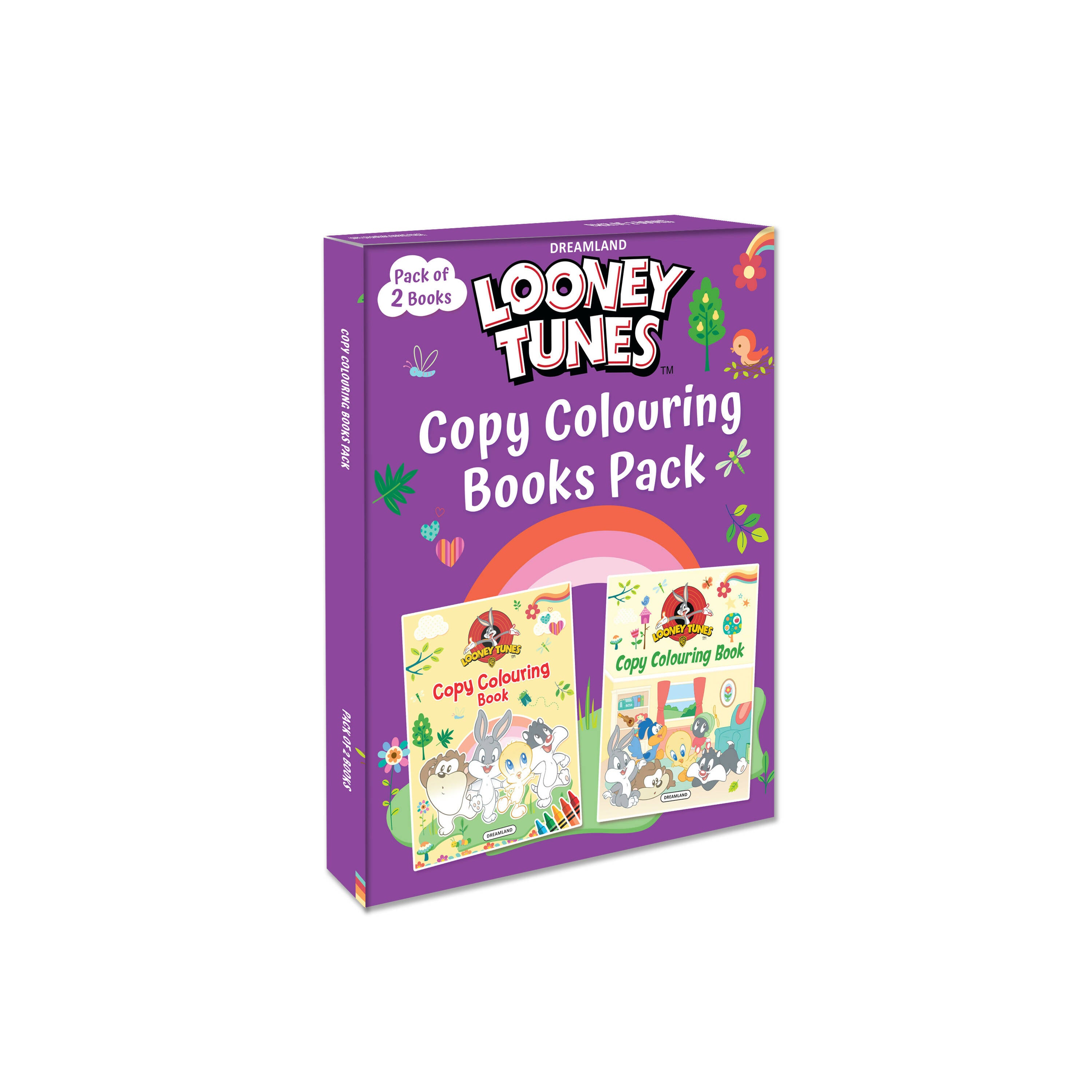 Dreamland Looney Tunes Copy Colouring Books Pack ( A Pack of 2 Books) - Distacart