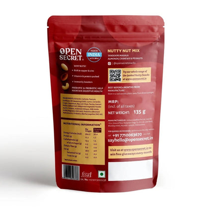 Open Secret Tandoori Masala Nut Mix - Distacart