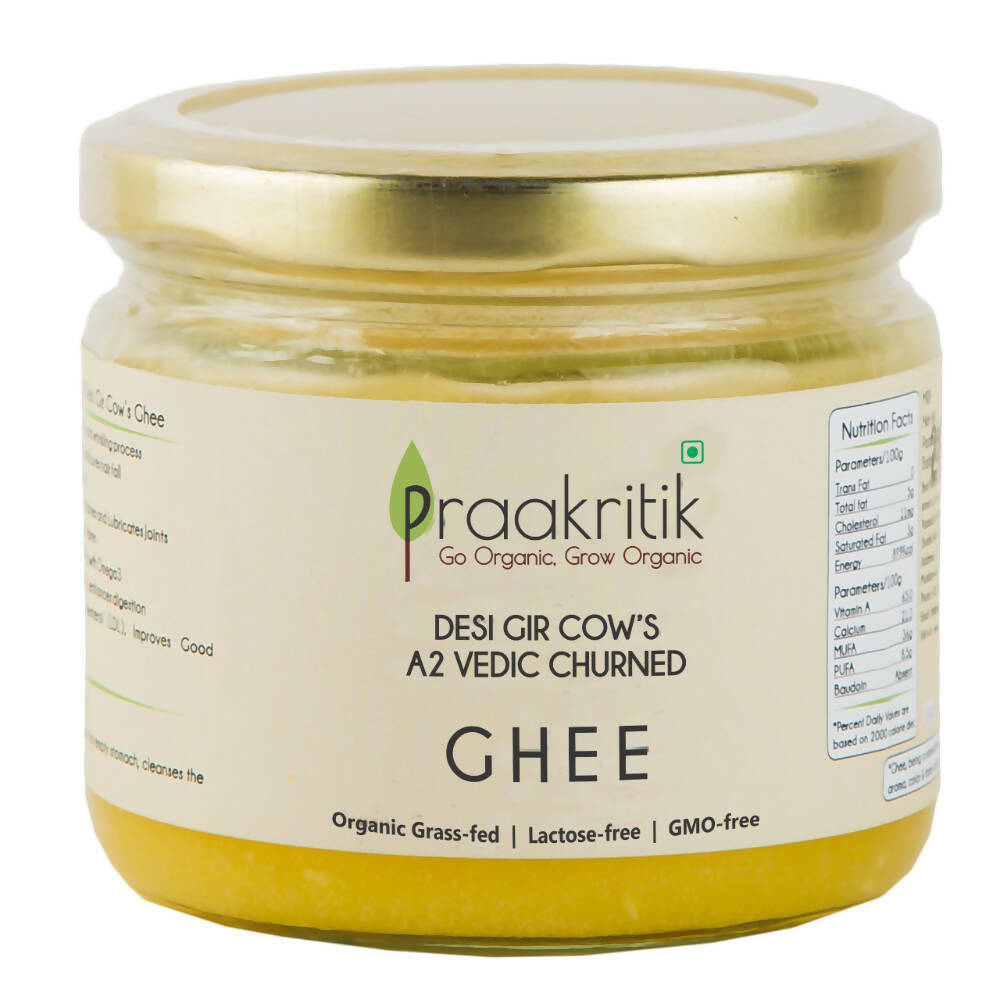 Praakritik Natural Desi Gir Cow A2 Ghee - Distacart