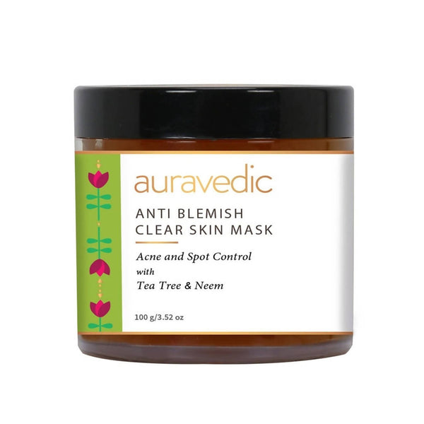 Auravedic Anti Blemish Clear Skin Mask - Distacart