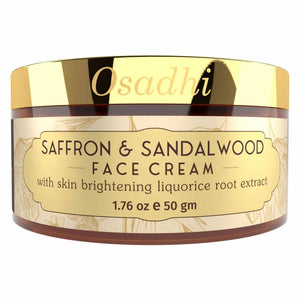 Osadhi Saffron & Sandalwood Face Cream - Distacart