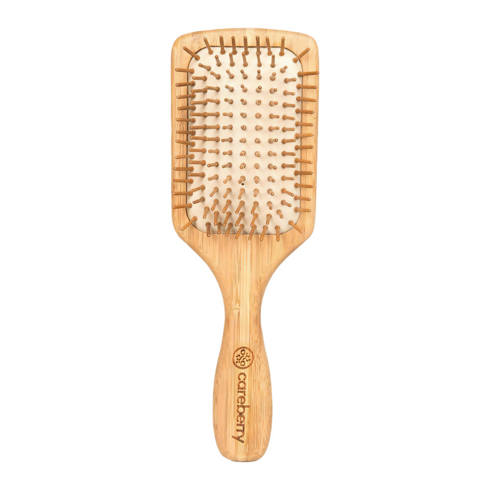 Careberry Bamboo Brilliance Paddle Hairbrush - Distacart