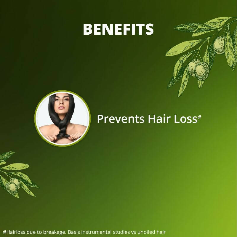 Bajaj 100% Pure Olive Oil for Prevents Hair Loss - Distacart