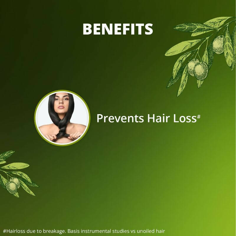 Bajaj 100% Pure Olive Oil for Prevents Hair Loss - Distacart