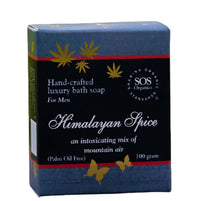 Thumbnail for SOS Organics Hemp Soap for Men Himalayan Spice - Distacart
