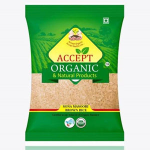 Accept Organic Sona Masoori Brown Rice