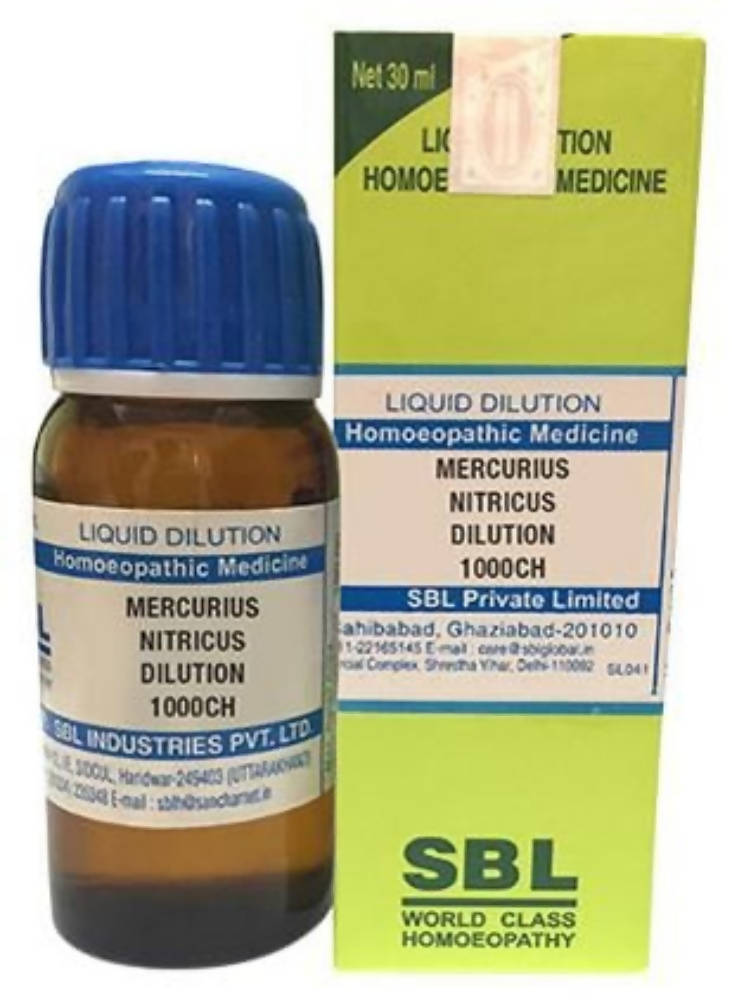 SBL Homeopathy Mercurius Nitricus Dilution
