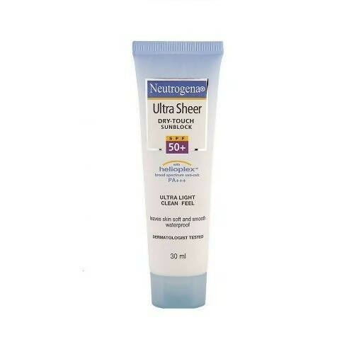 Neutrogena Ultrasheer Dry-touch Sunblock SPF 50+ - Distacart