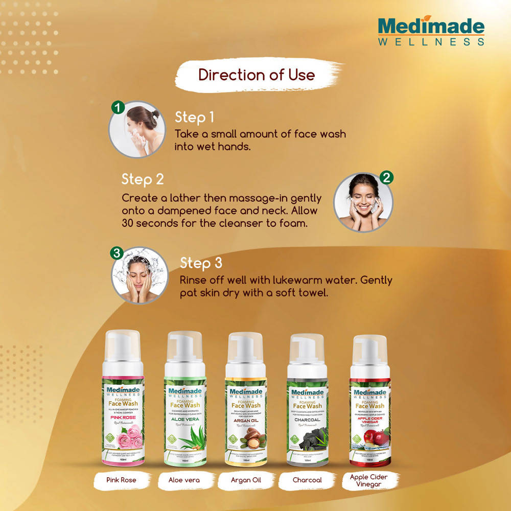 Medimade Wellness Foaming Face Wash With Argan Oil
