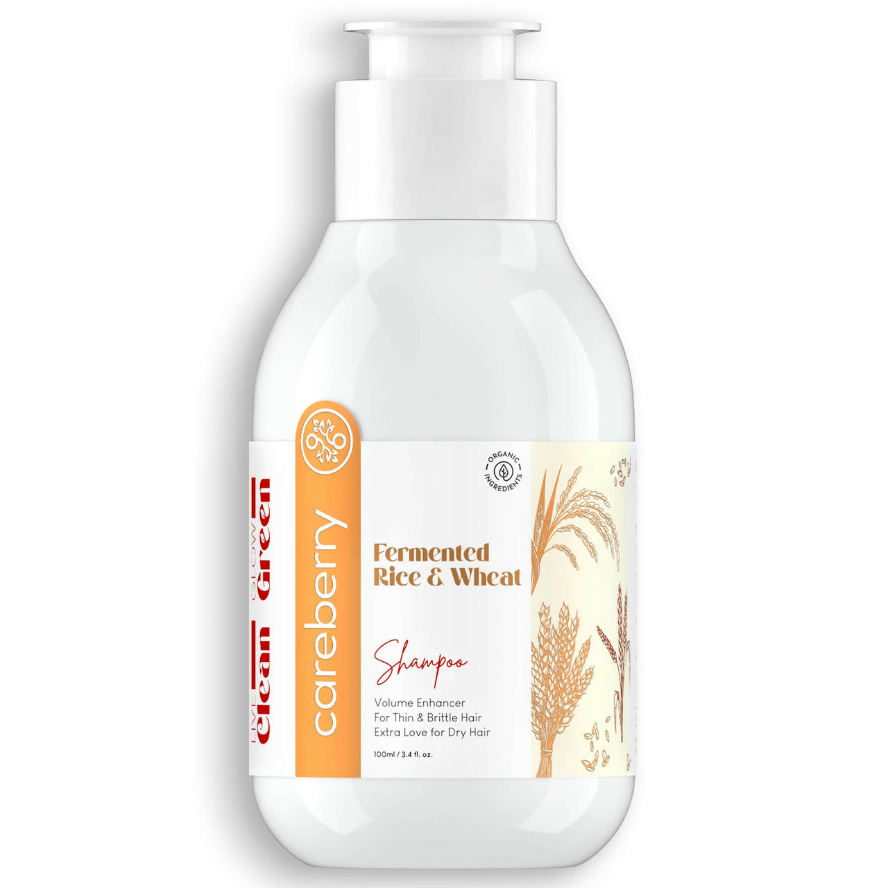 Careberry Rice & Wheat Volumizing Shampoo - Distacart