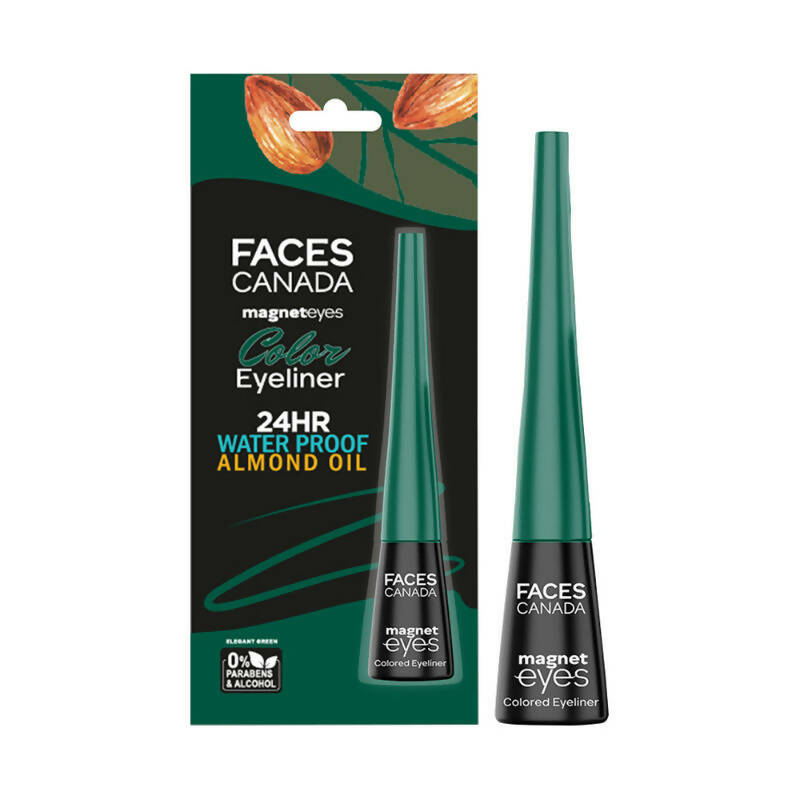 Faces Canada Magneteyes Colored Eyeliner - Elegant Green - Distacart