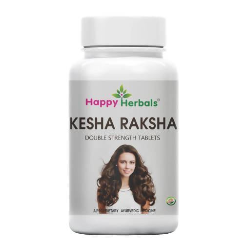 Happy Herbals Kesha Raksha Tablets - Distacart