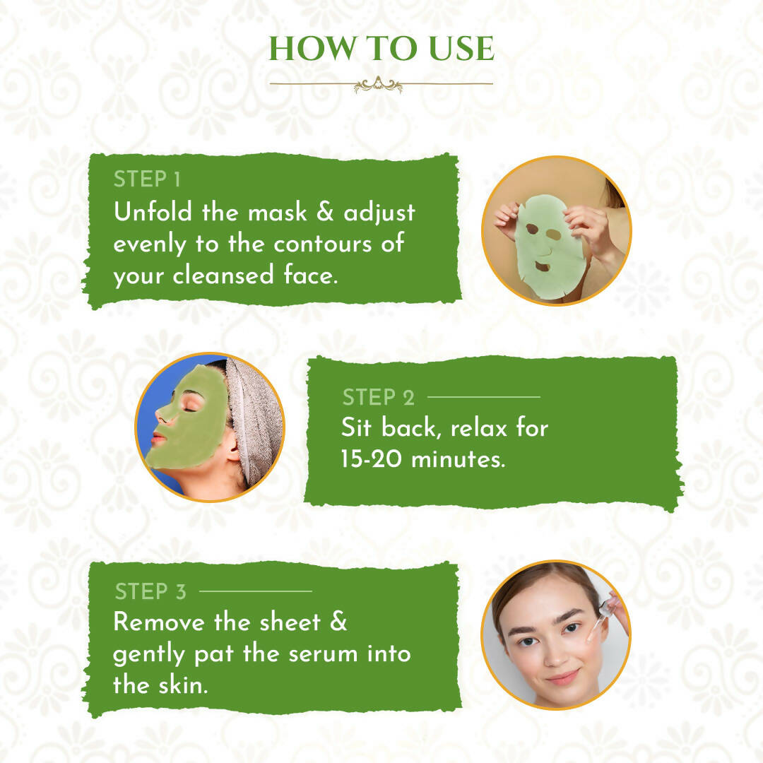 Khadi Essentials Neem Serum Sheet Mask - Distacart