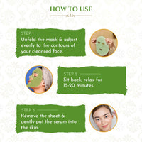 Thumbnail for Khadi Essentials Neem Serum Sheet Mask - Distacart