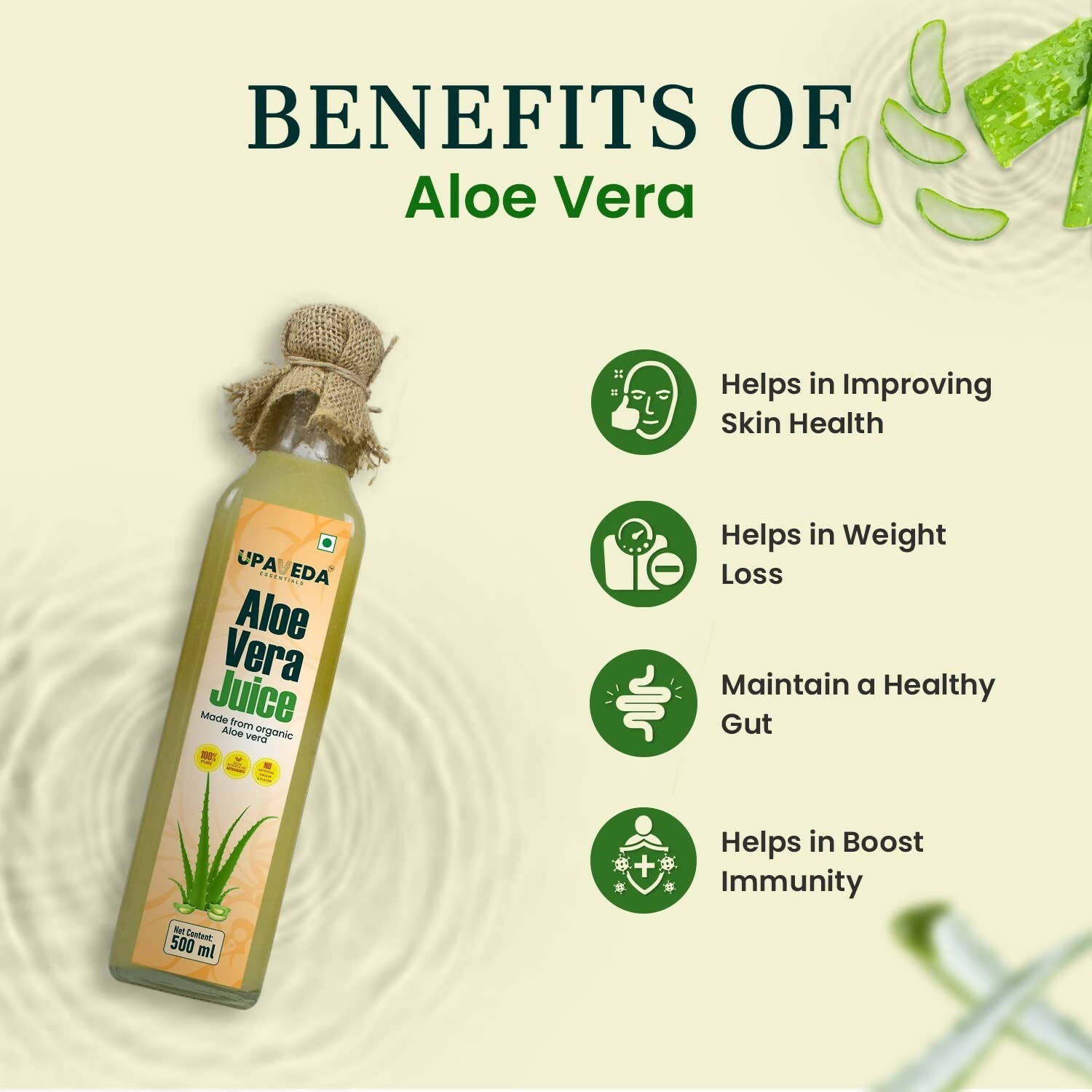 Upaveda Aloe Vera Juice - Distacart