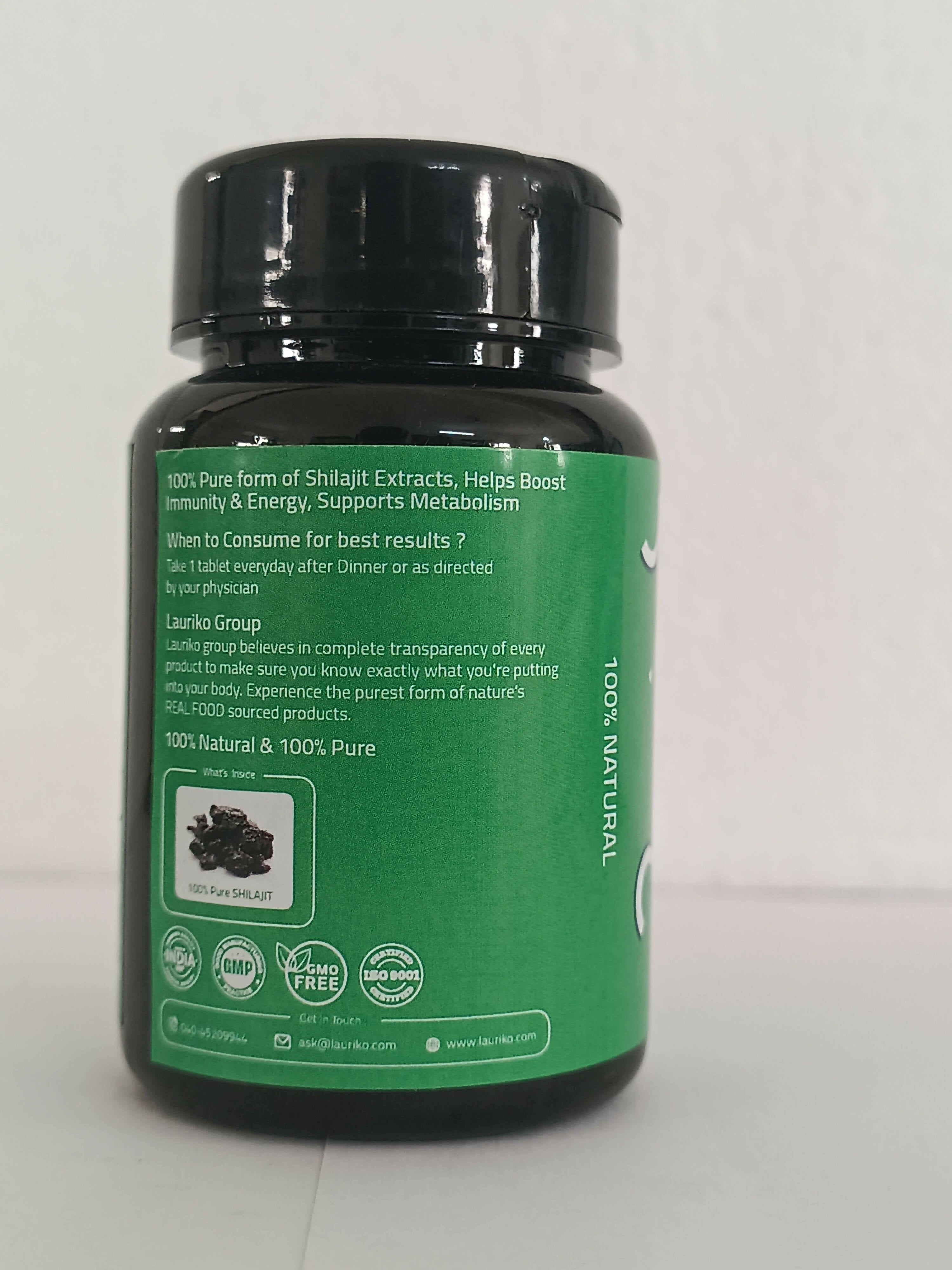 Laurik Himalayan Sj 1000Mg Tablets| Sj Tablets Boosts Stamina, Strength And Support Vitality - Distacart