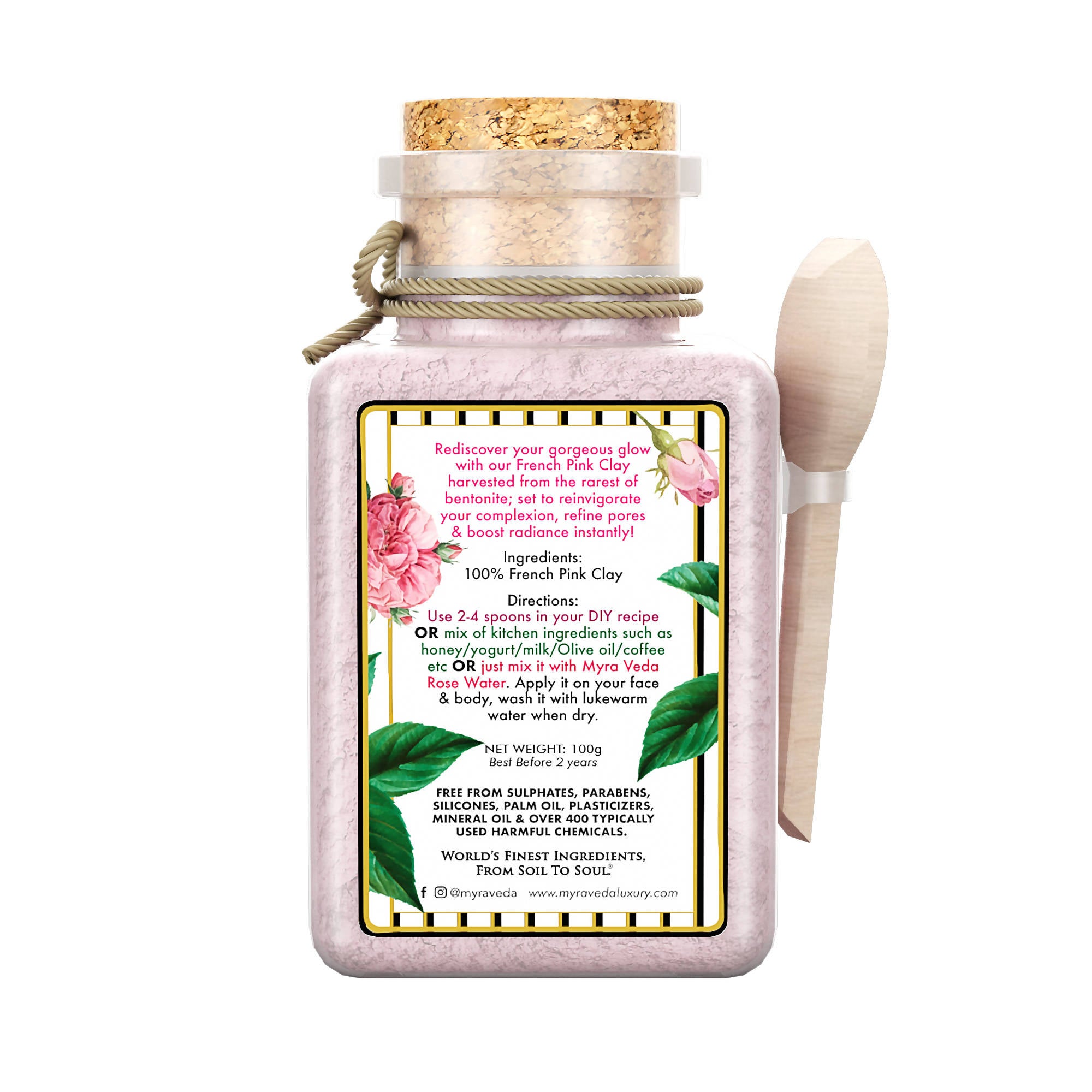 Myra Veda French Pink Clay