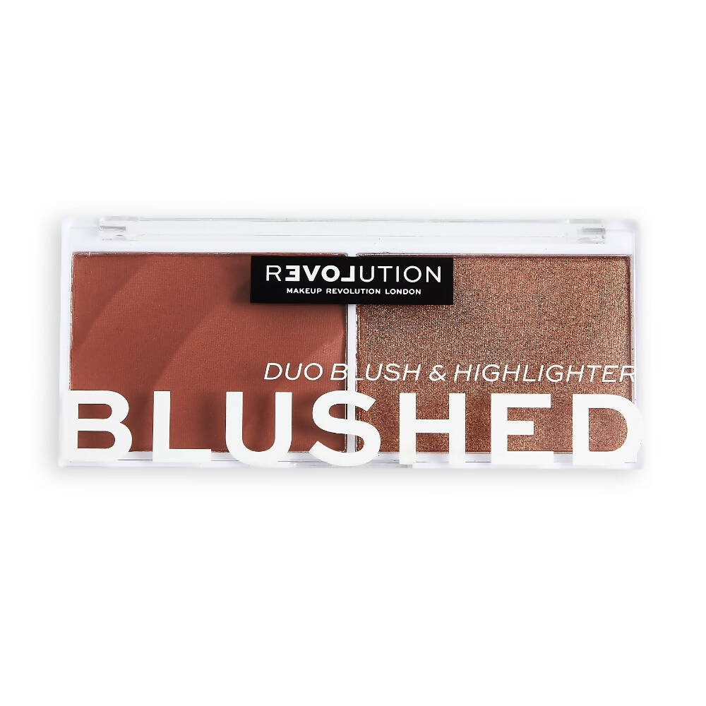 Revolution Relove Colour Play Blushed Duo - Baby - Distacart