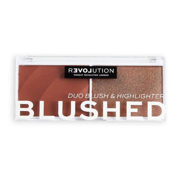 Revolution Relove Colour Play Blushed Duo - Baby - Distacart