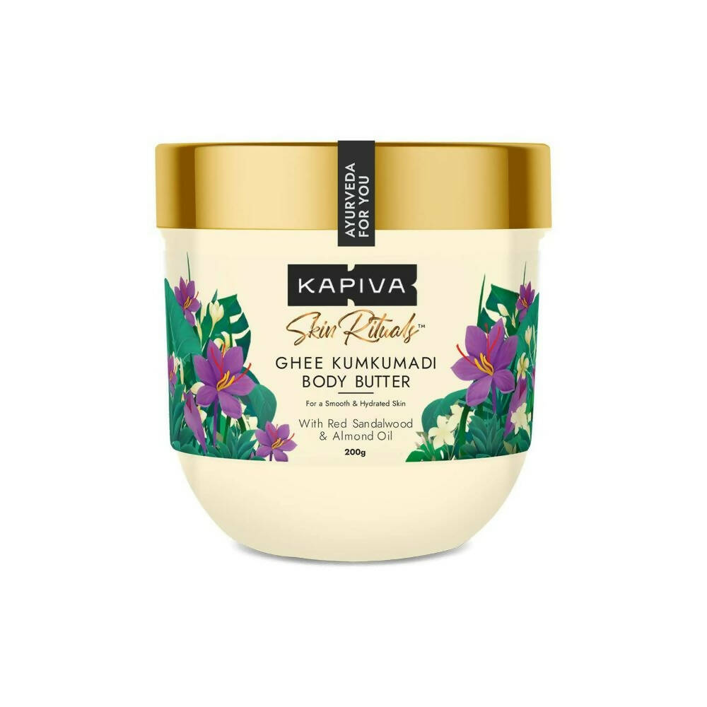 Kapiva Ayurveda Skin Rituals Ghee Kumkumadi Body Butter - Distacart