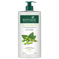 Thumbnail for Biotique Advanced Ayurveda Bio Soya Protein Fresh Nourishing Shampoo 650Ml,