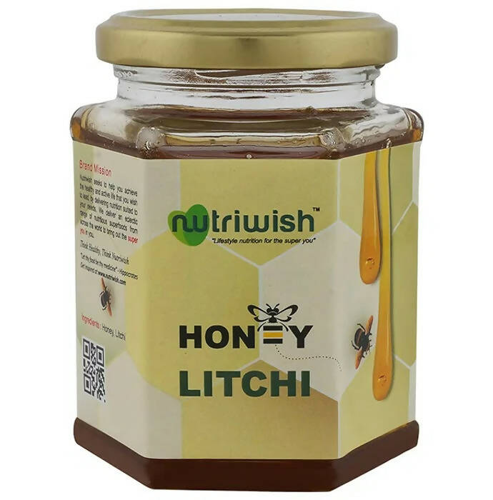 Nutriwish 100% Pure Organic Honey Litchi - Distacart