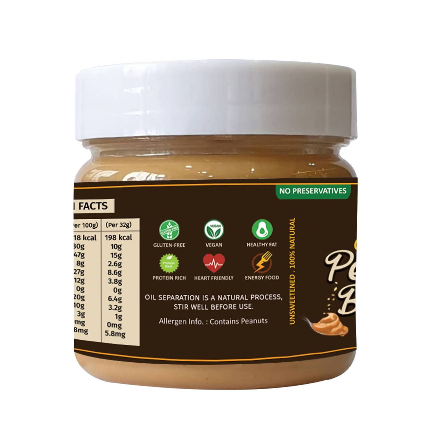 Oye Healthy Peanut Butter Natural Crunchy