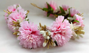 Baby Pink Bridal Hair Accessories - Distacart