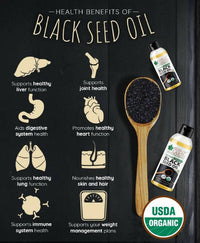 Thumbnail for Bliss of Earth Certified Organic Black Seed Oil - Distacart